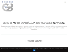 Tablet Screenshot of gbarberi.com